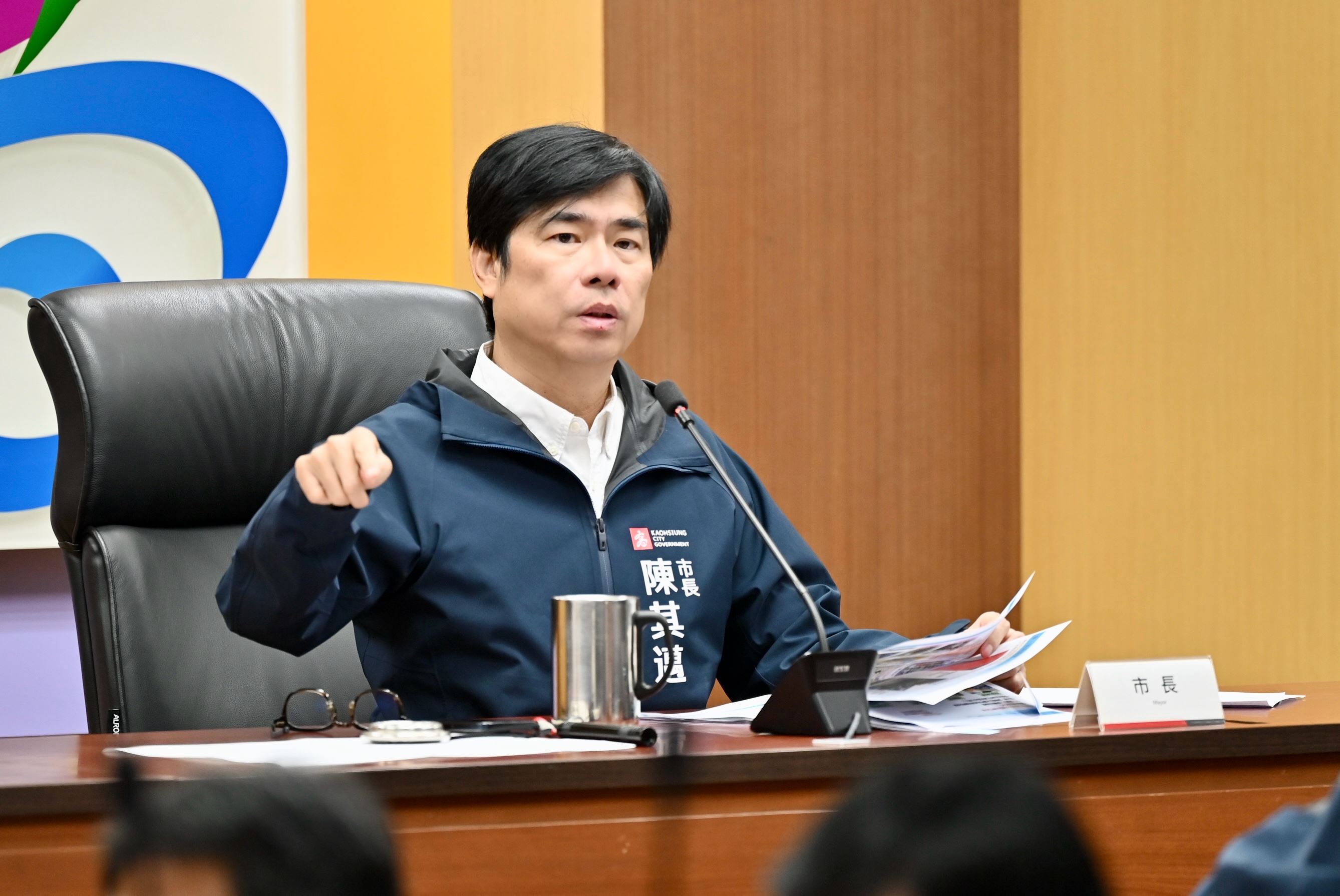 汛期將屆 陳其邁促如期完成清淤目標、加強易淹水熱點巡檢