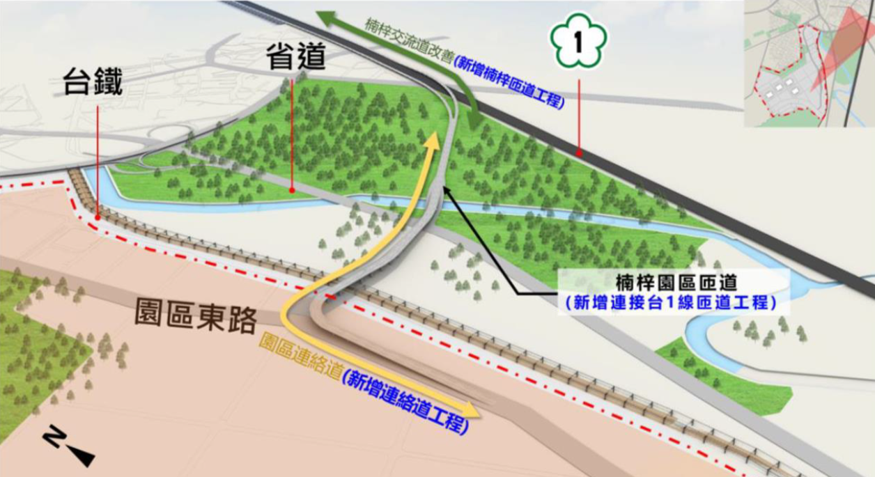 提升科學園區產業與通勤效率  高市府啟動聯外交通路網都計變更