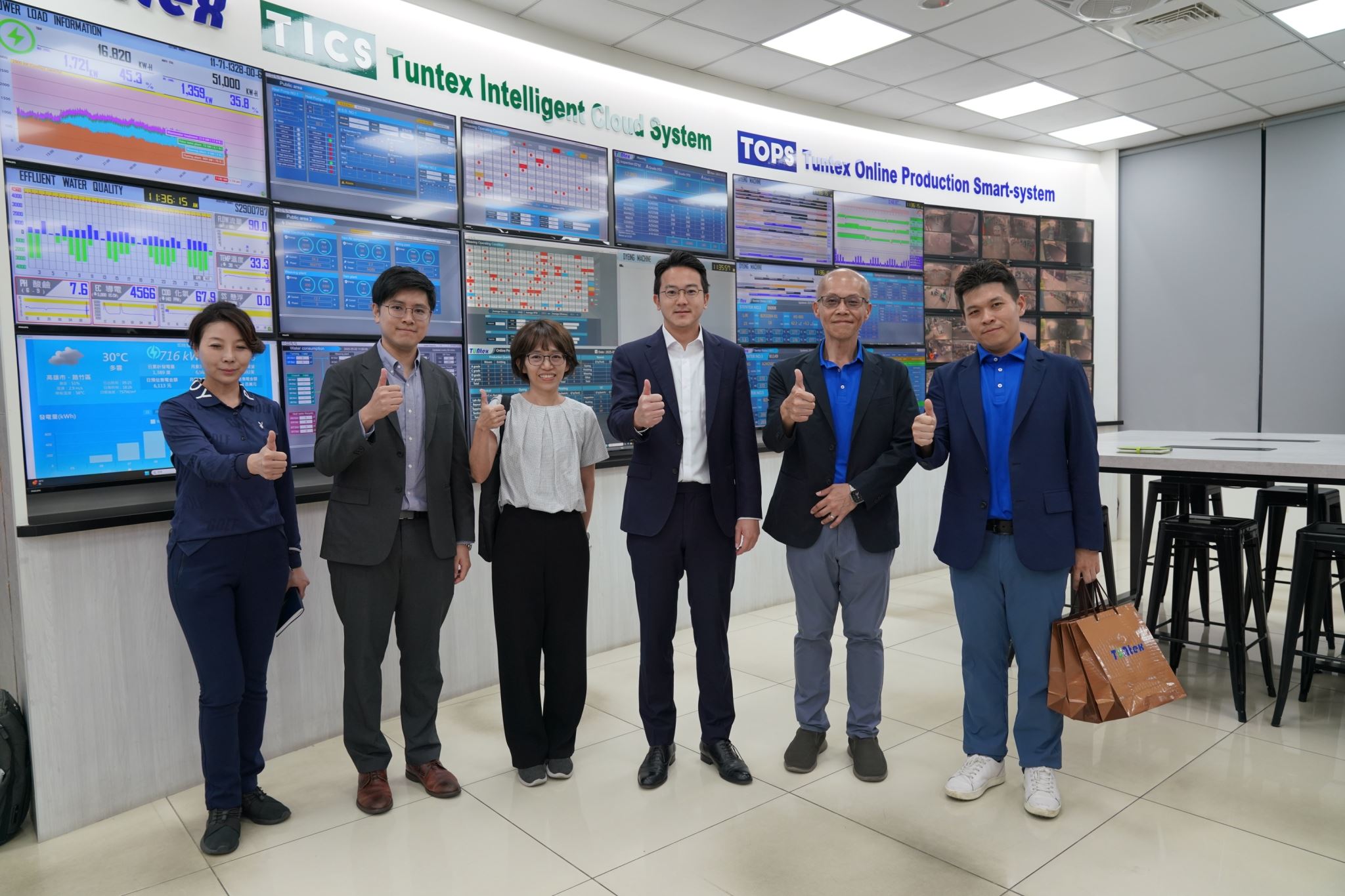 高市經發局訪東豐紡織、台灣福興   推動傳產導入AI智慧方案應對全球關稅變局