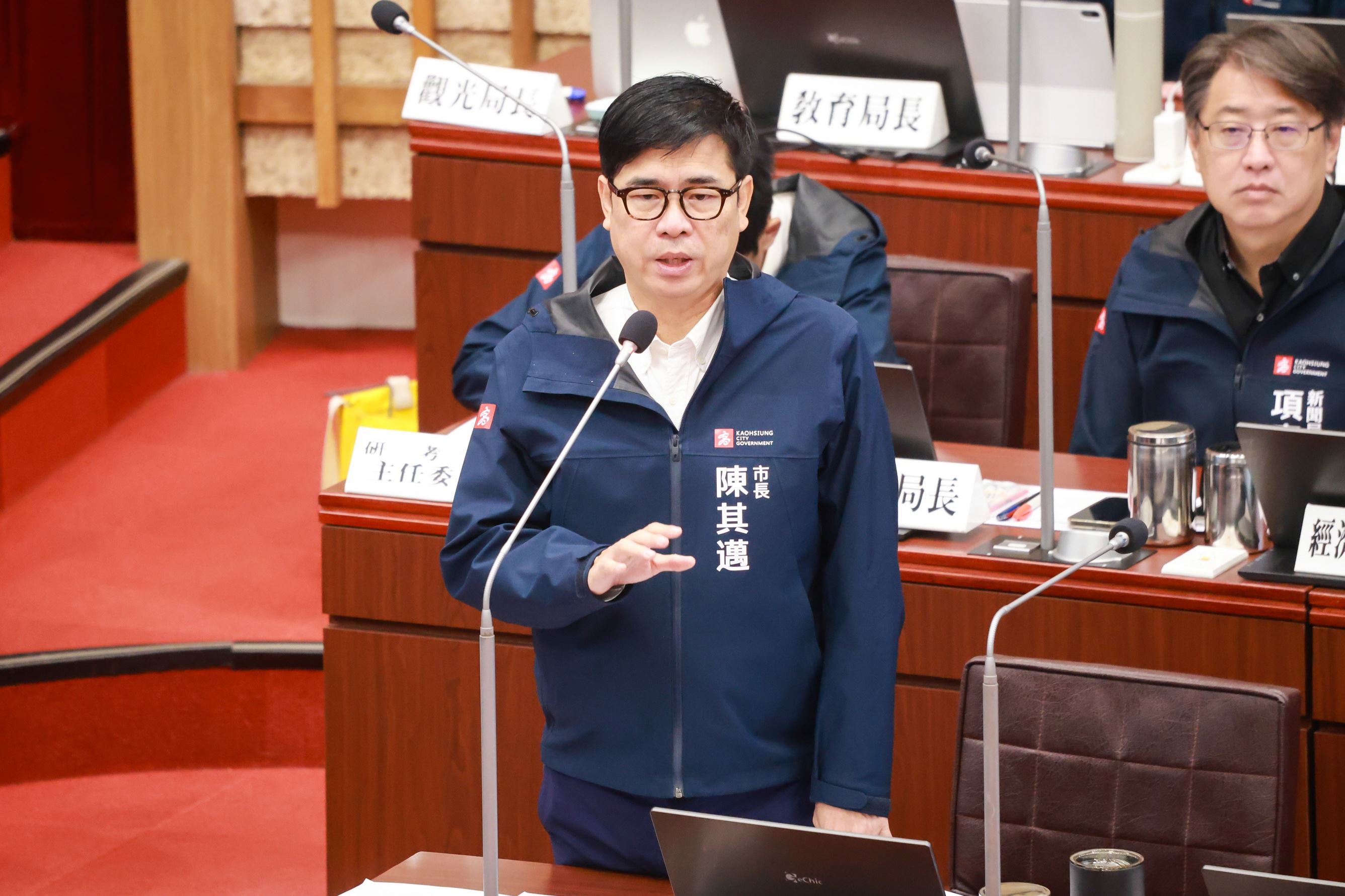 重視高雄公園更新維護 陳其邁歡迎企業參與 強調傾聽民意、公民參與滿足市民需求