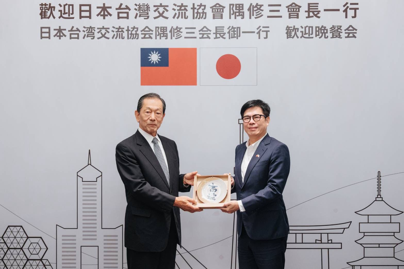 日交會長隅修三首訪高 讚高雄宜居城市  陳其邁：高雄與日本是緊密羈絆真朋友