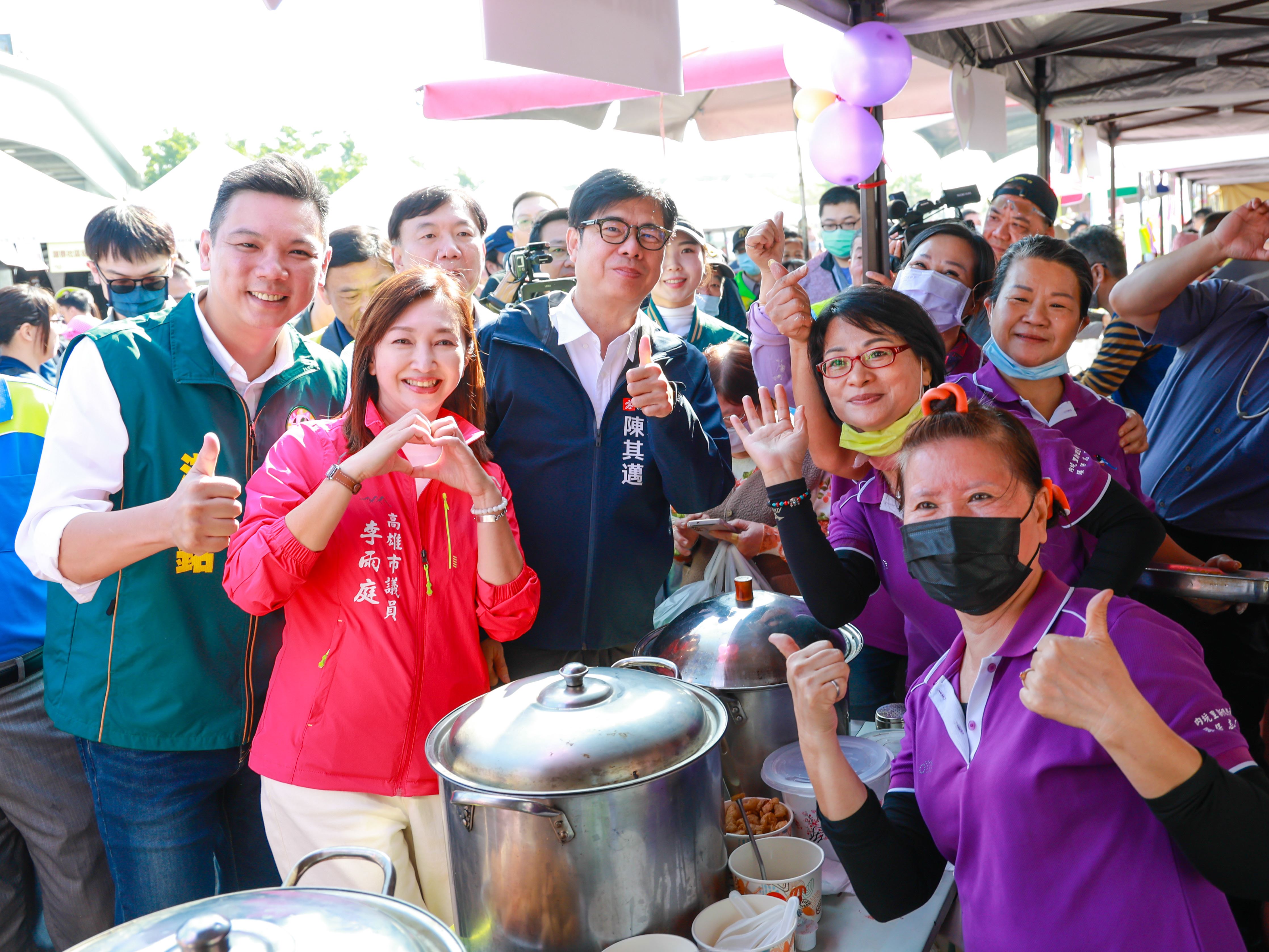 2025大寮紅豆花田季熱鬧登場 陳其邁：大寮紅豆品質獨步全台 邀請民眾品嚐在地美....