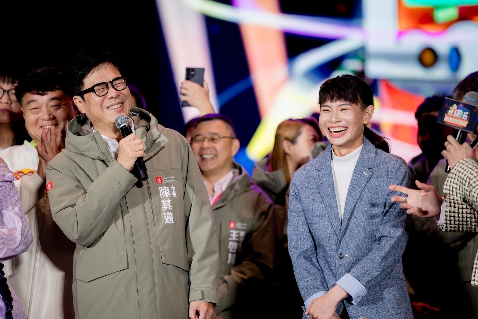 2026雄嗨趴—高雄跨年晚會熱力寵粉無限 陳其邁攜手高雄之光戴資穎驚喜現身 祝福....