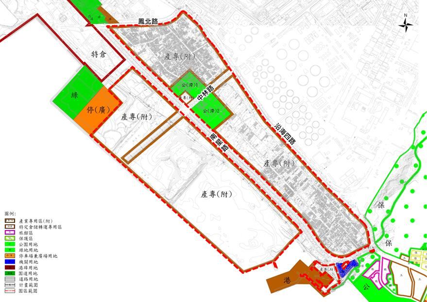 高雄大林蒲遷村進度推進 新材料循環產業園區都計變更報內政部核定