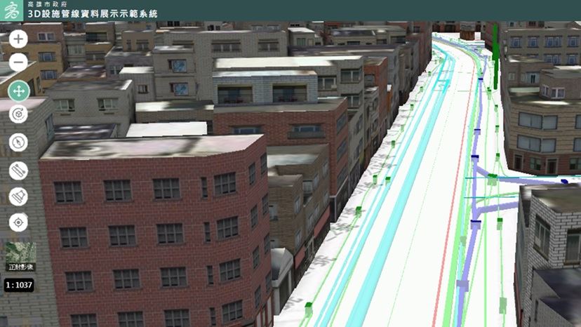 高雄市公共設施管線資料庫獲優等獎！持續強化3D圖資＋AI智慧防災