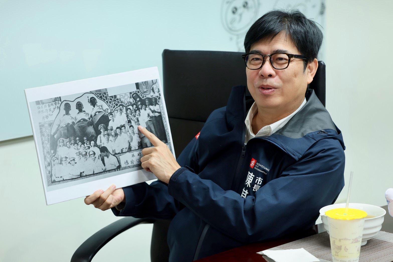 年節時刻與親人相聚 陳其邁憶青澀年少 分享在地好滋味