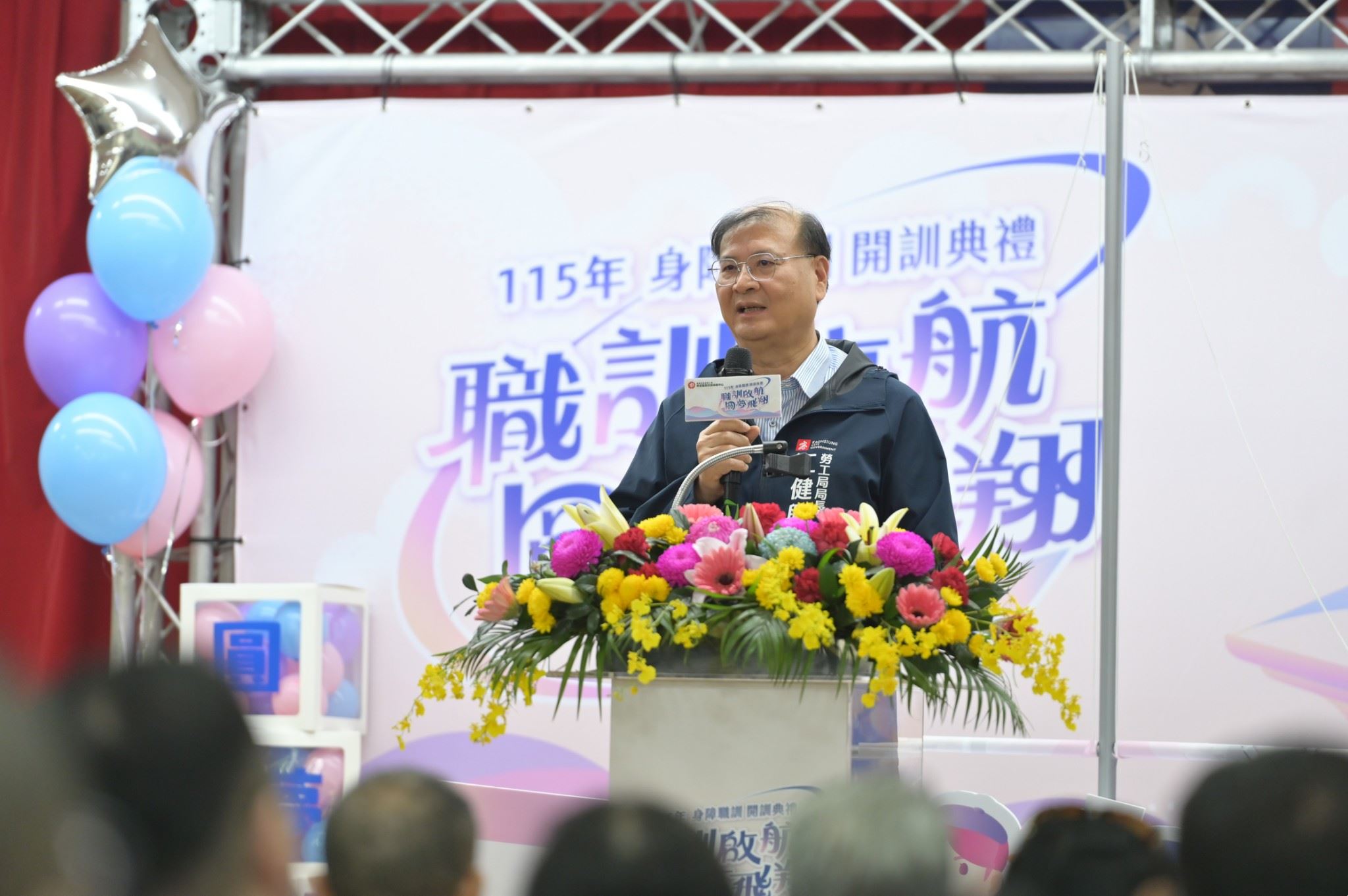 【代發勞工局新聞稿】博訓中心職訓班開訓 助身心障礙學員啟航圓夢