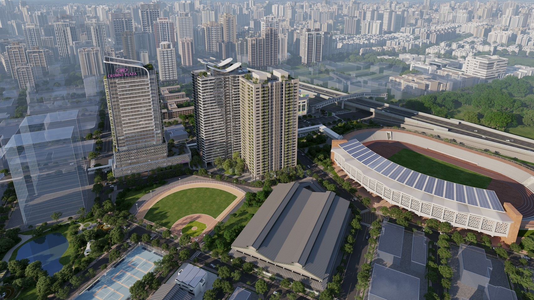 【代發捷運局新聞稿】O9苓雅運動園區BC基地聯開案評選結果出爐，打造結合運動休閒....