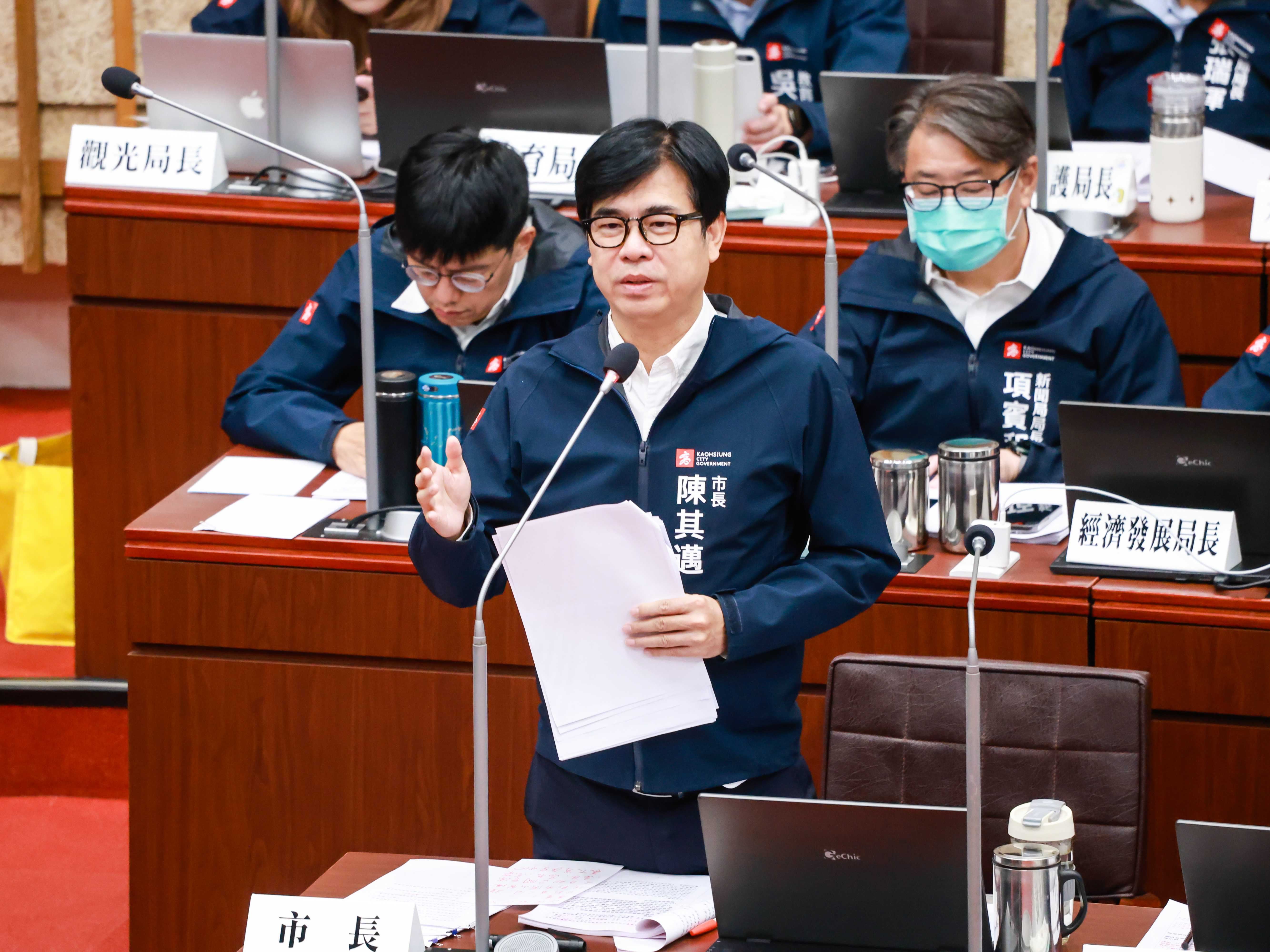 議員關心舉辦大型活動現況與問題 陳其邁：系統化大型活動管理經驗 打造優質城市生活....