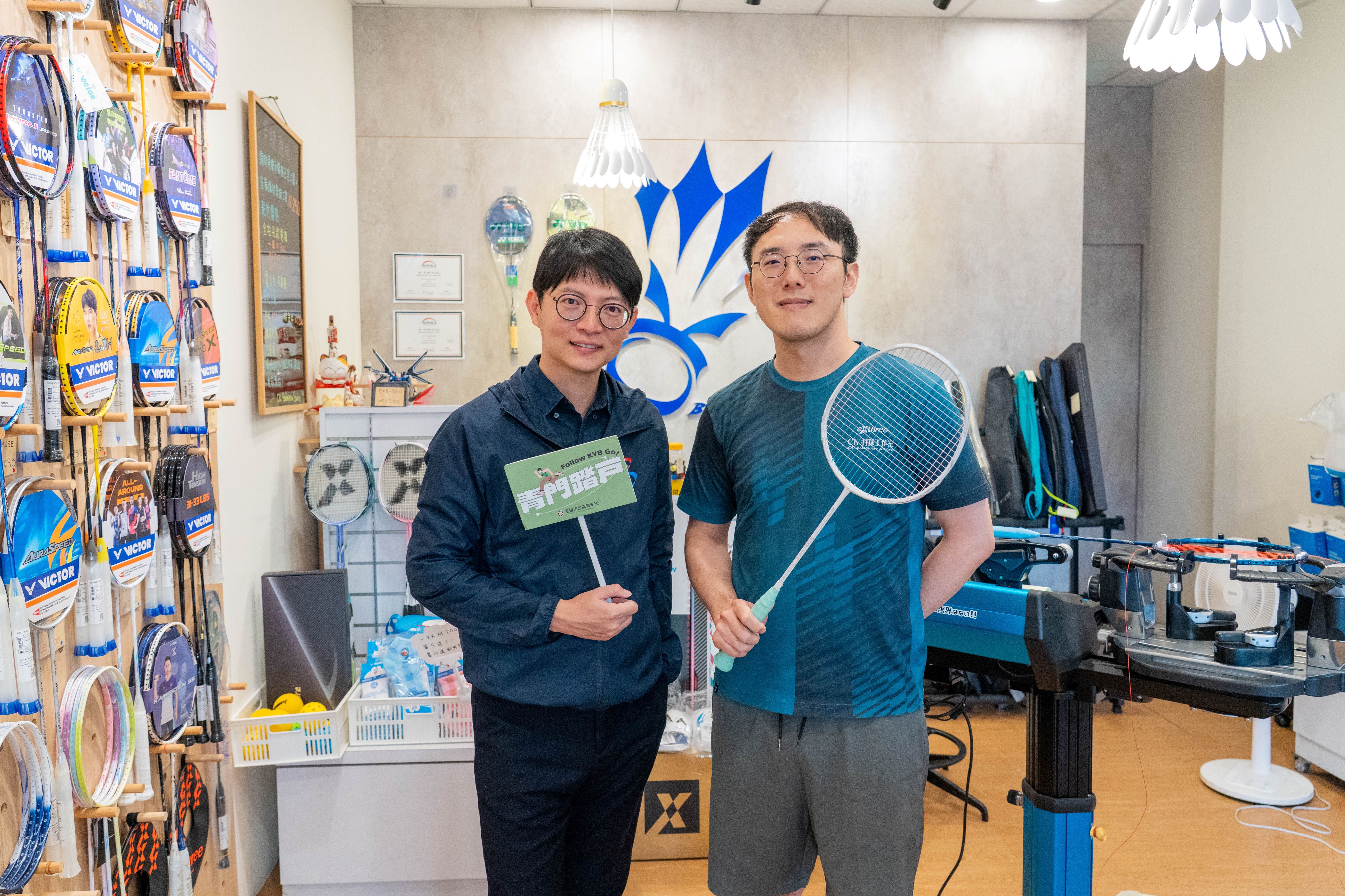 不賣最貴、只選最對！ 高雄青創「CK羽球工作室」客製選拍 陪新手輕鬆上場找手感