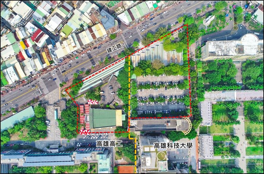 高市都委會審議通過捷運黃線Y8站聯開計畫案 — 高科大與雄工校地參與聯開 期打造....