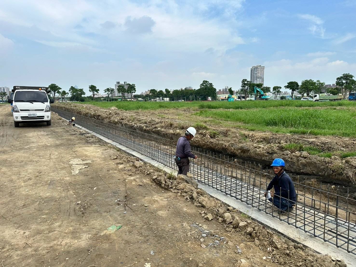 大林蒲遷村進度穩健推進　安置地街廓道路成型